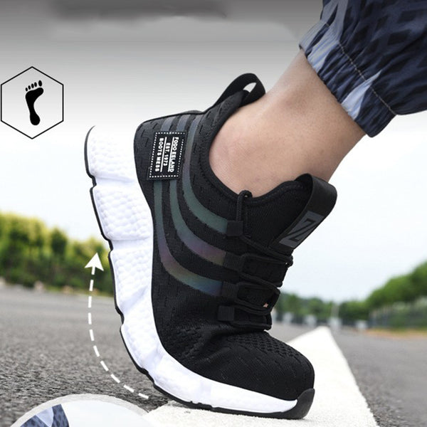 Steel Toe Work Shoes for Men Women Composite Toe Safety Shoes Lightweight Industrial Sneakers