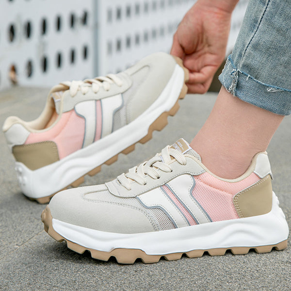 Women’s Steel Toe Safety Shoes Lightweight Work Sneakers Indestructible Anti-Piercing Industrial Boots