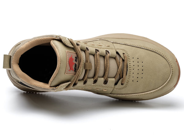 Composite Toe Safety Shoes for Men Women Lightweight Work Sneakers Leather Industrial Boots Construction Work Shoes